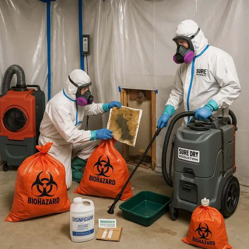 Contaminated Water Handling Protocols process in Middleburg Heights, OH